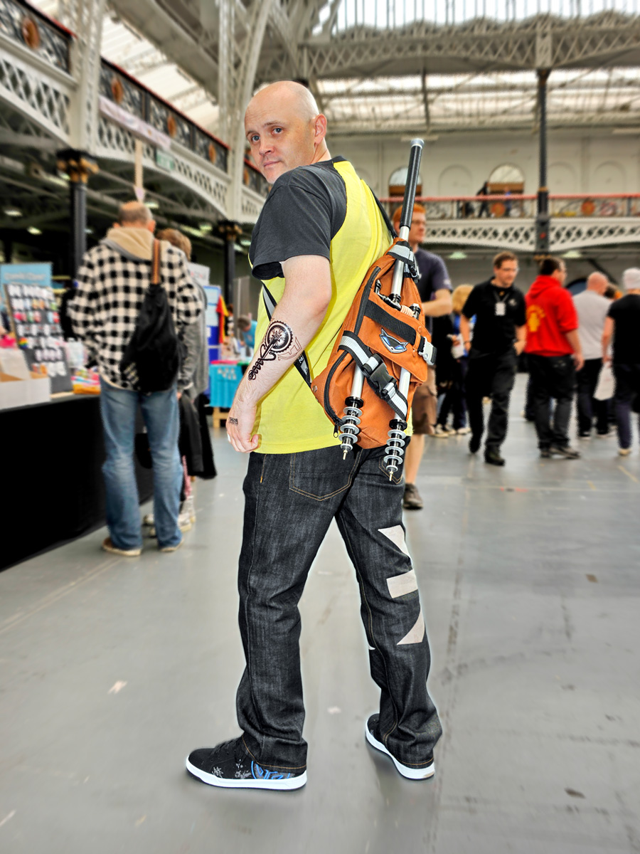 inFamous 2 Cole Macgrath Cosplay Costume